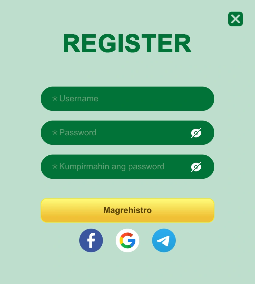 playzone register page with simple sign up form, fast login option, and secure online casino access